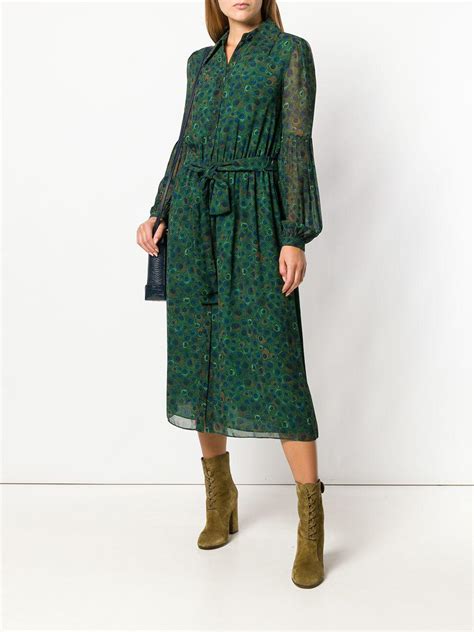 peacock print dress michael kors|Women's Designer Dresses .